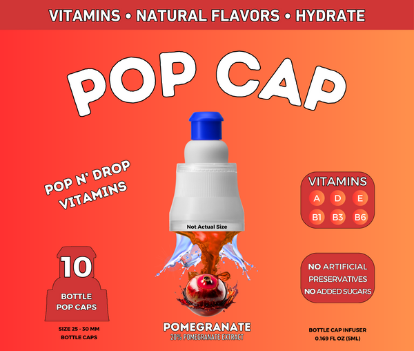 POP CAP - Pomegranate
